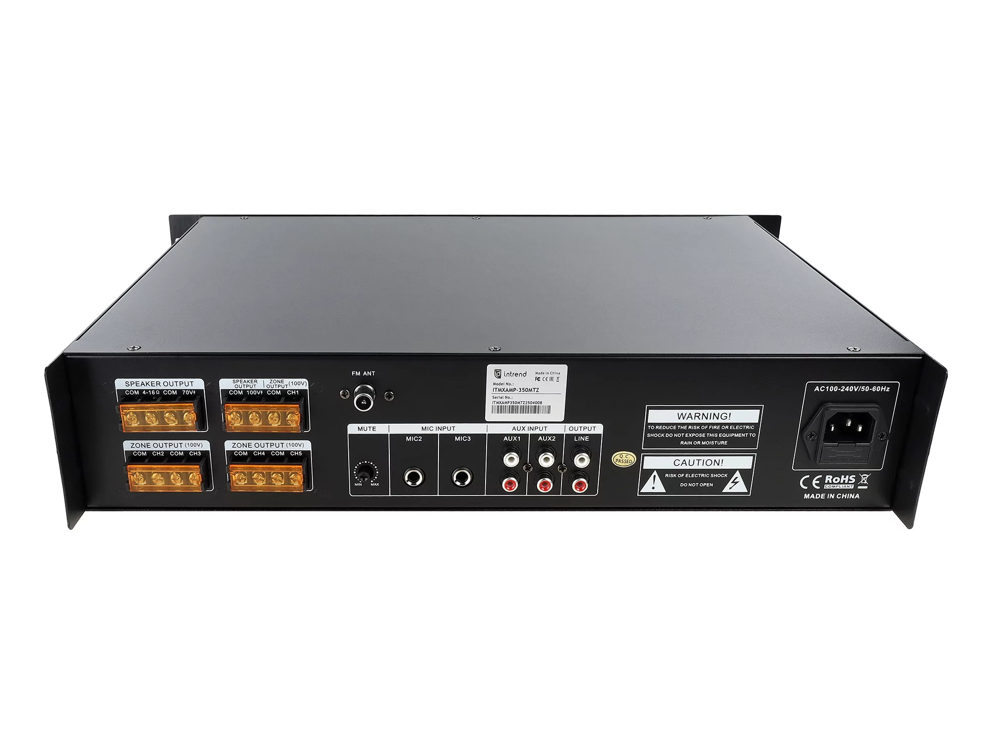 Микшер-усилитель Intrend ITMXAMP-350MTZ 7