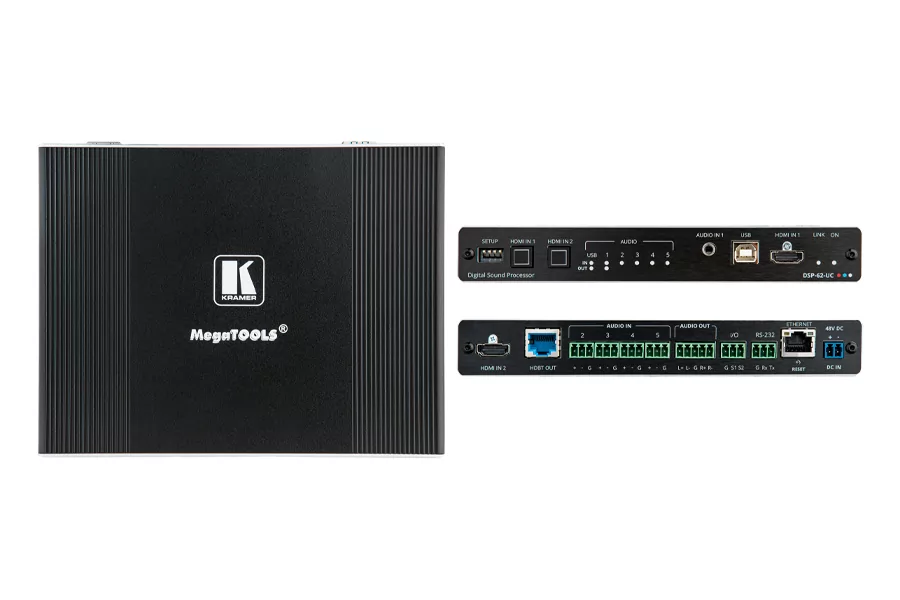 Процессор цифровой обработки звука Kramer Electronics DSP-62-UC