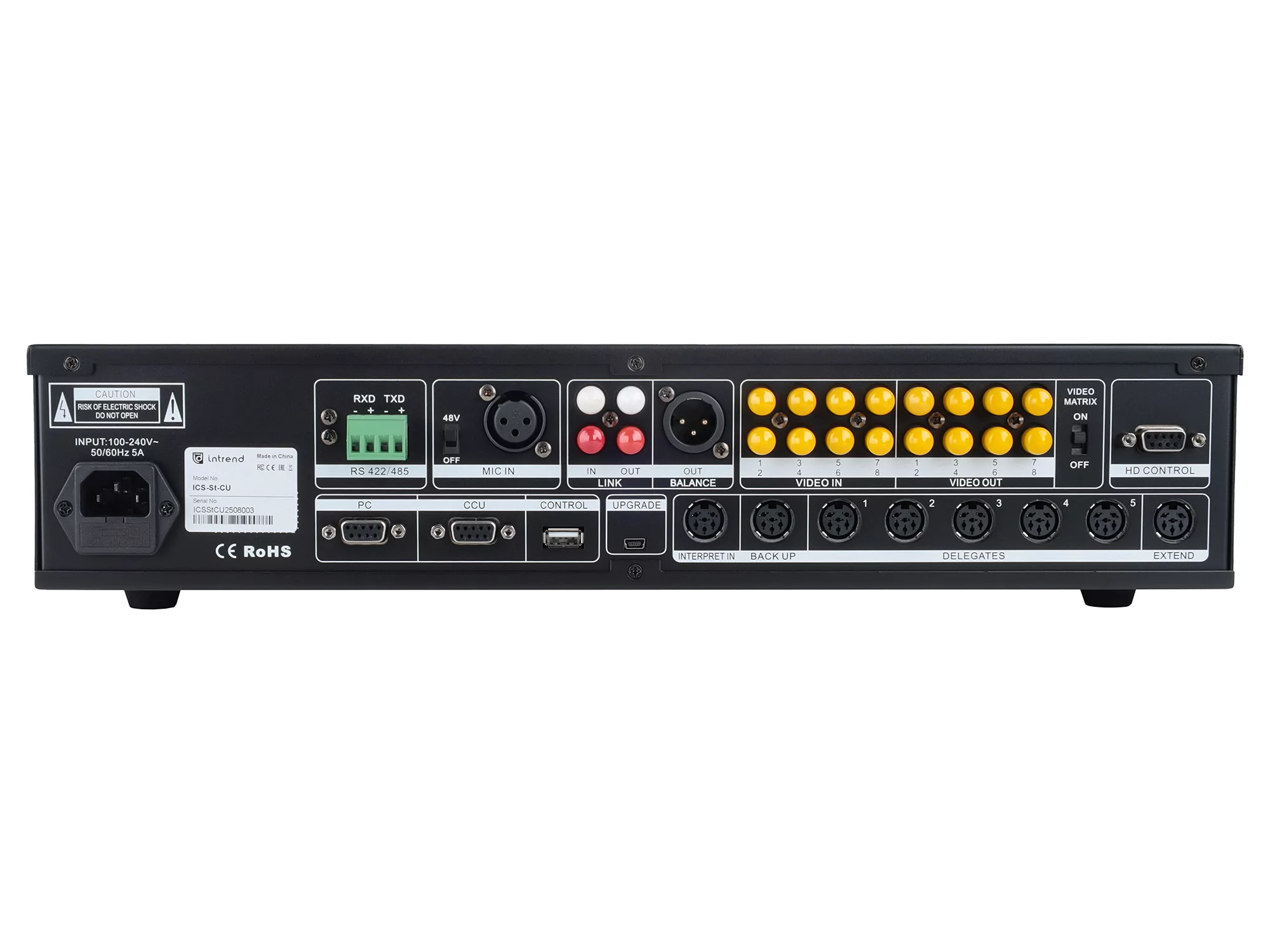 Центральный блок Intrend ICS-St-CU 6