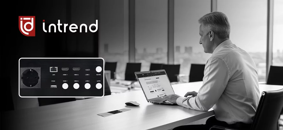 Intrend ITSFT-3×1HC: «невидимый» коммутатор-лючок для переговорных