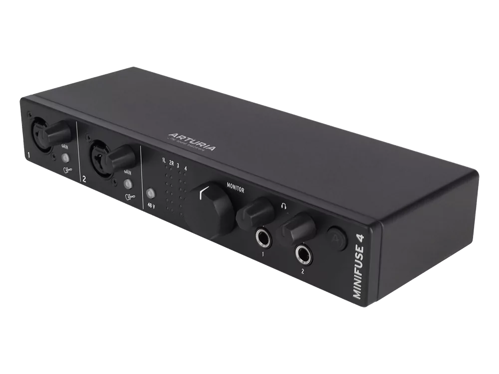 Аудиоинтерфейс USB Arturia MiniFuse 4 Black 4