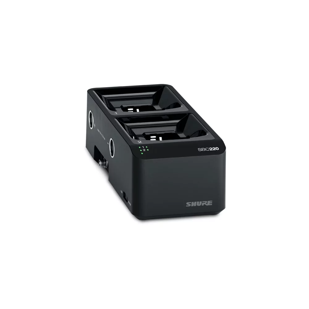 Двухпортовая сетевая зарядная док-станция SHURE SBC220