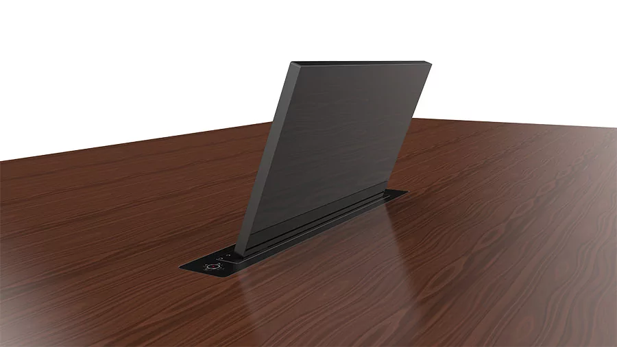 Моторизированный выдвижной монитор Genius Tilt Wize Pro WR-24GT Touch (black) 3