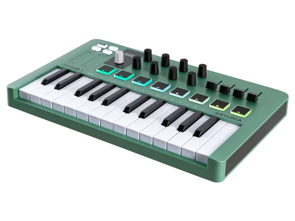 MIDI клавиатура Arturia MiniLAB 3 Mint Edition 3