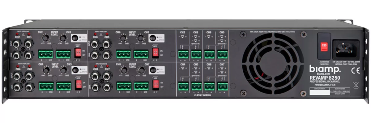 Усилитель Biamp REVAMP8250 2