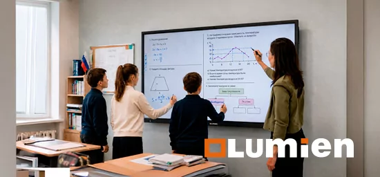 Серия интерактивных панелей LUMIEN 03 SL — ответ на запросы современного образовательного процесса