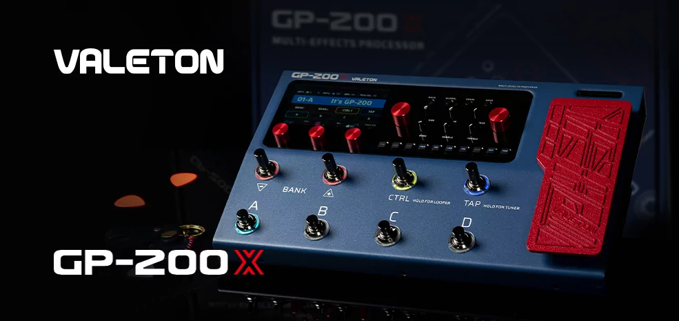 Valeton GP-200X — мощь студии в одном педалборде