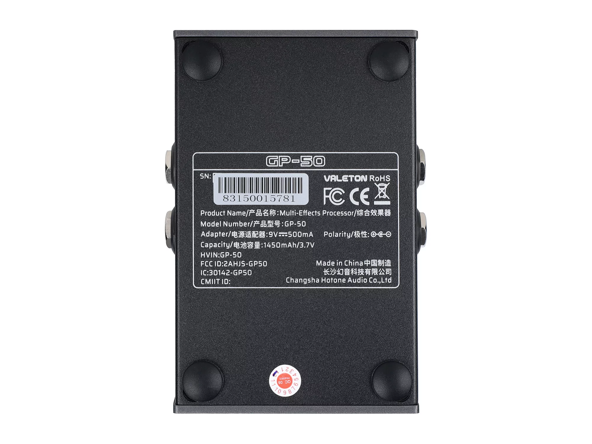 Компактный процессор эффектов Valeton GP-50 11