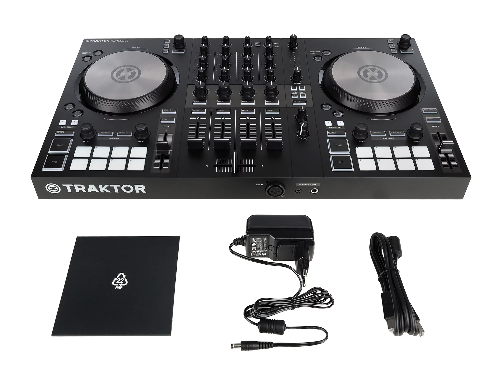 DJ контроллер Native Instruments Traktor Kontrol S3 16