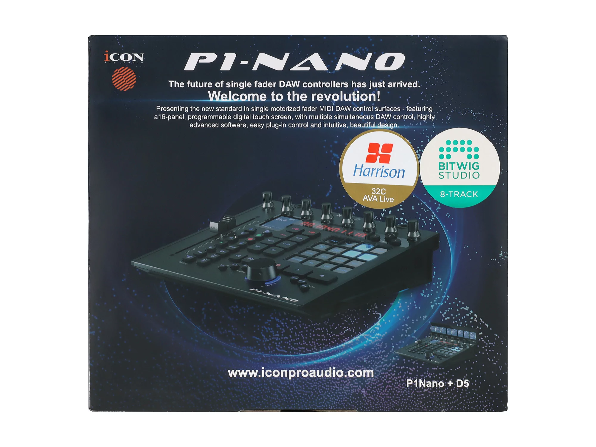 MIDI контроллер Icon P1 Nano 14