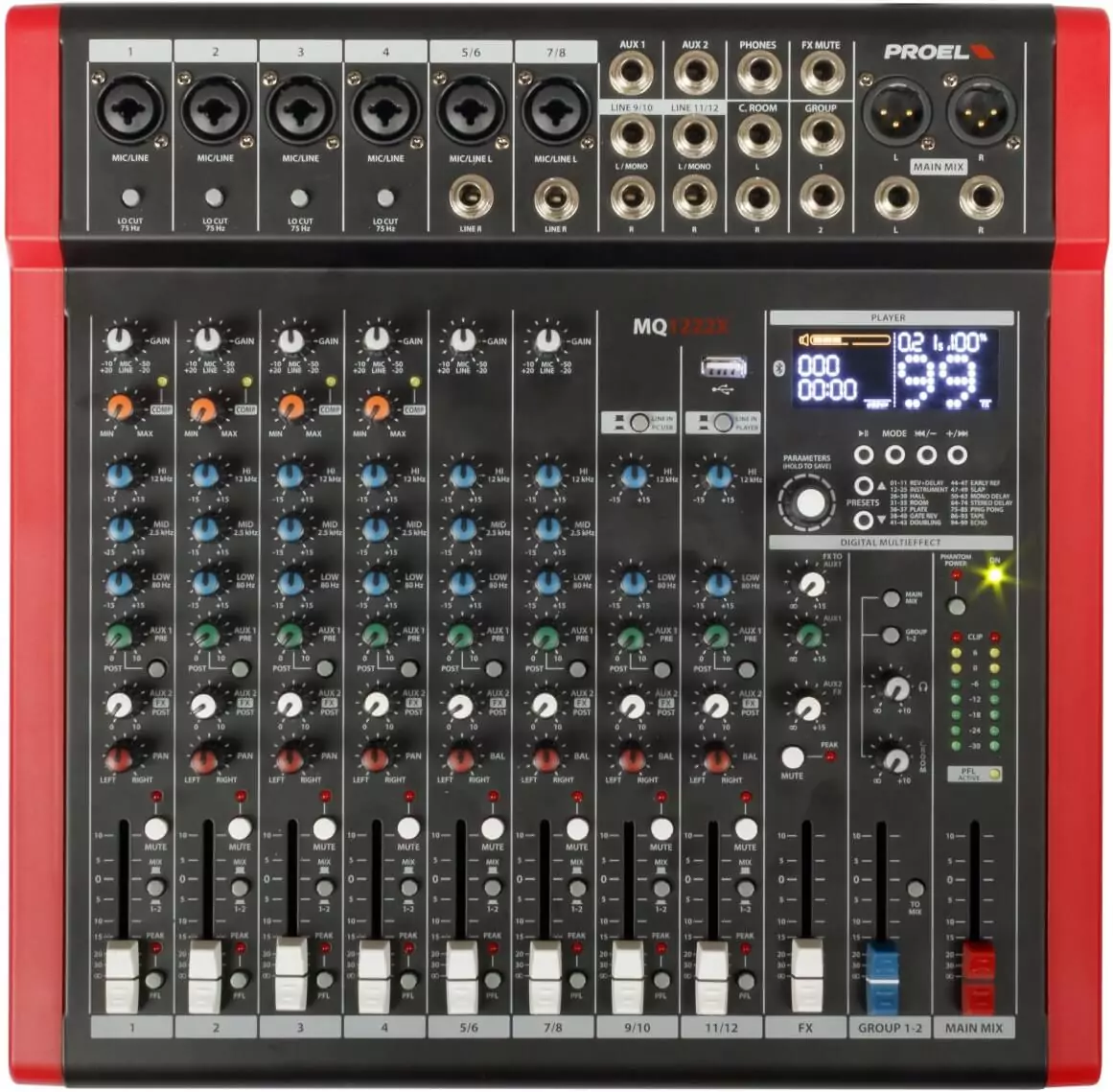 Микшерный пульт PROEL MQ1222X 2