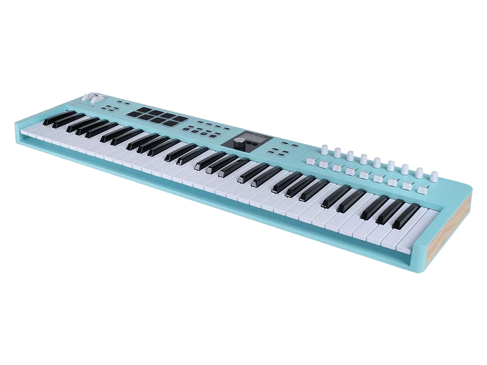 MIDI клавиатура Arturia KeyLab Essential 61 mk3 Aquamarine 4