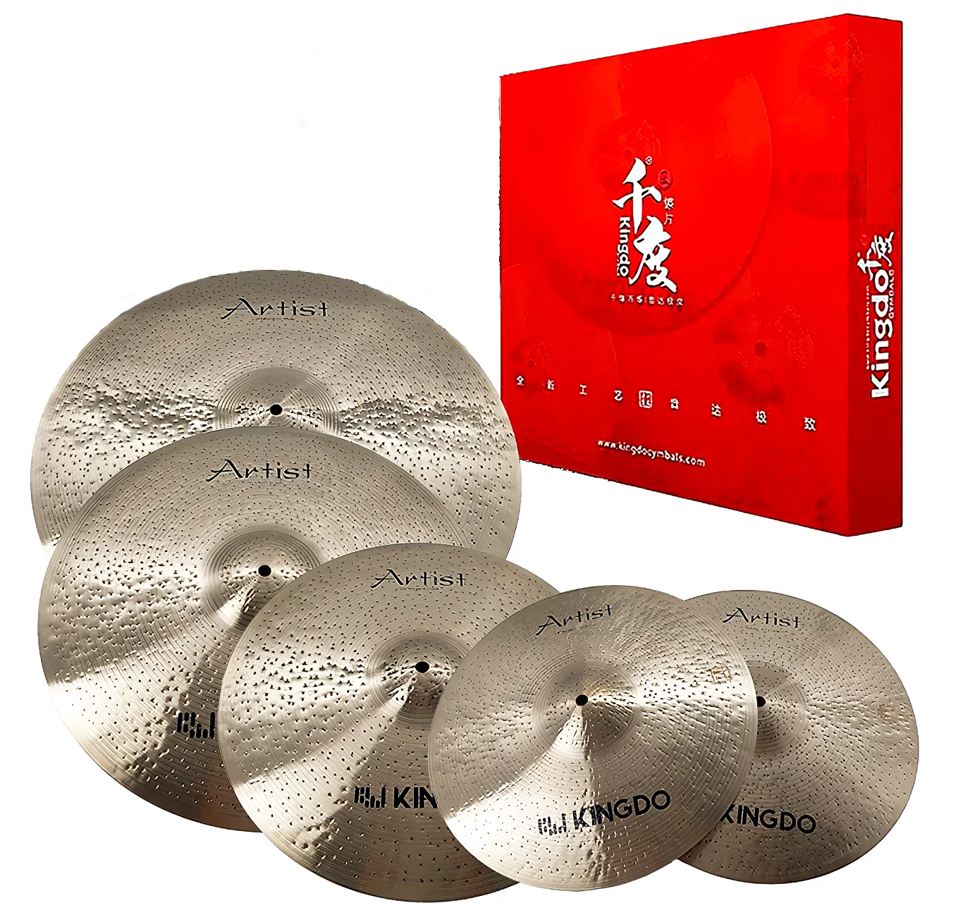 Большой комплект тарелок KINGDO MODERN SET 14"+16"+18"+20"