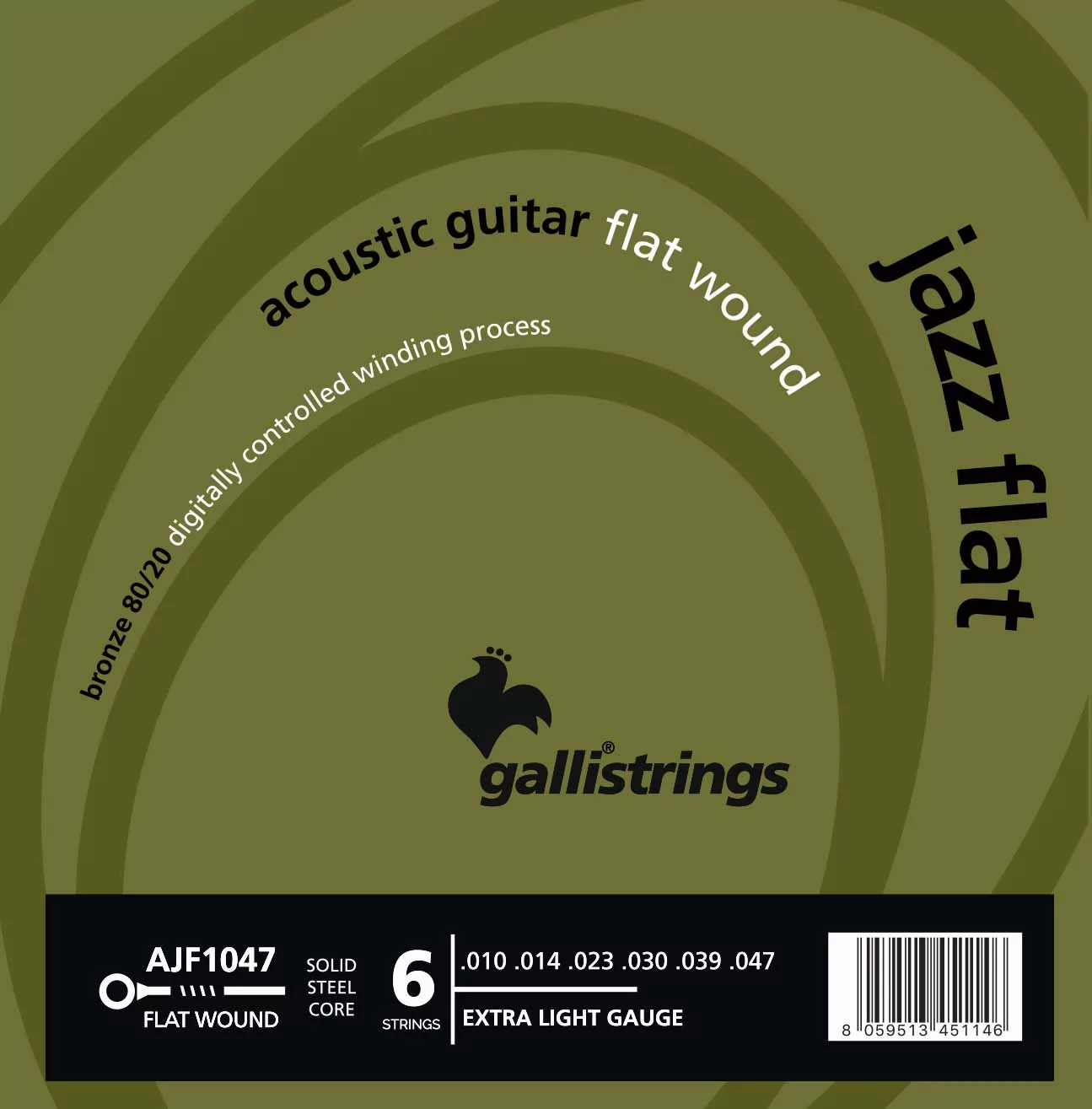 Комплект струн GALLI STRINGS AJF1047