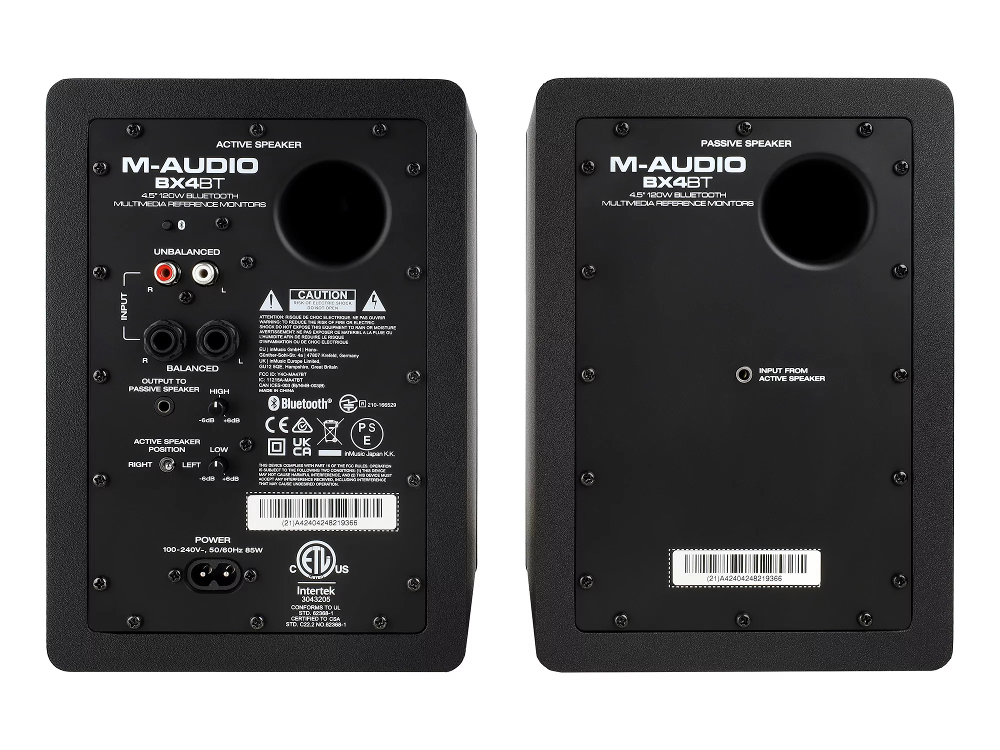 Акустическая система M-audio BX4 BT (пара) 5