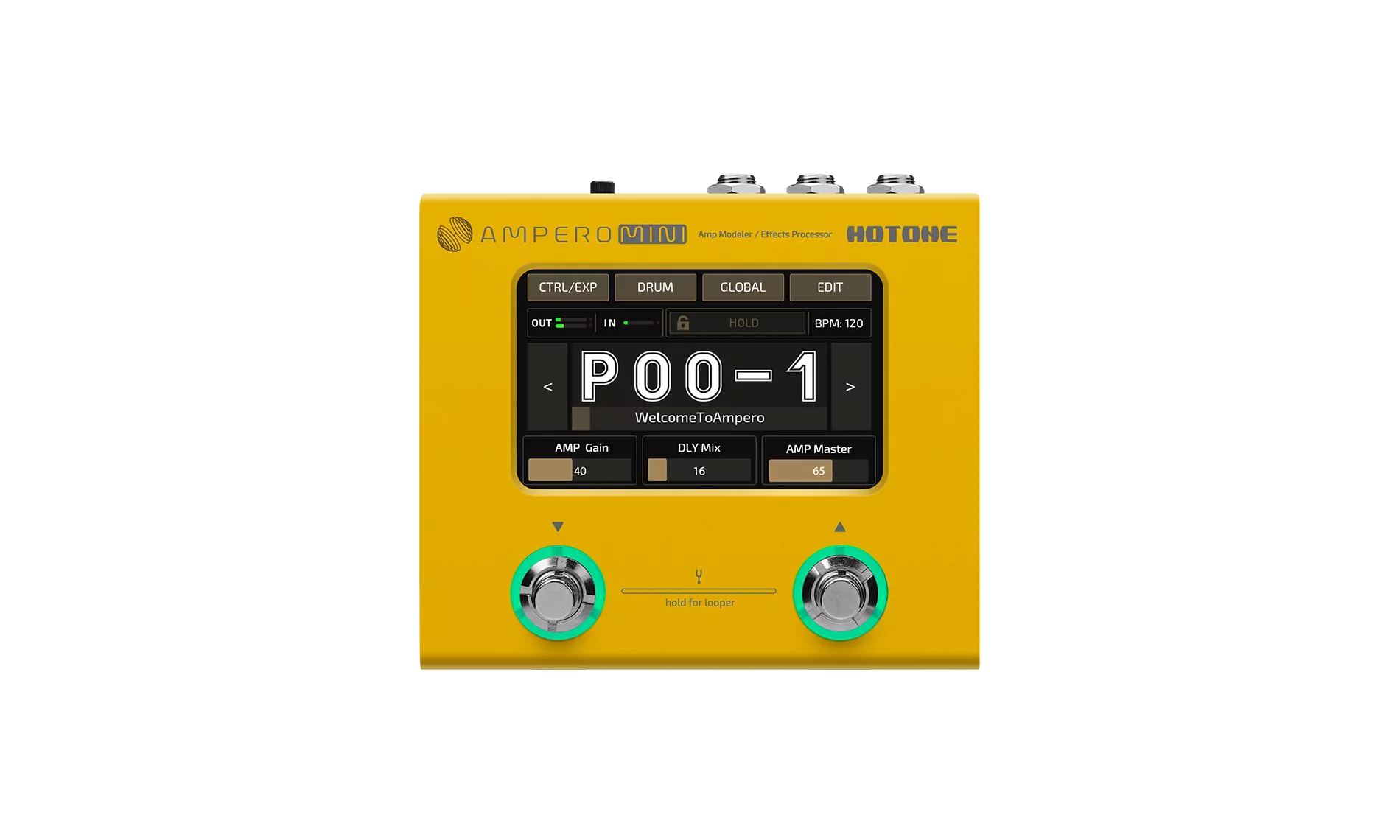 Процессор эффектов Hotone Ampero Mini (Marigold)