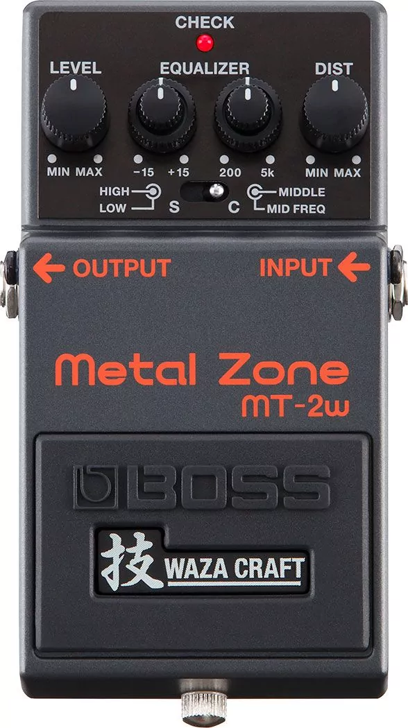 Гитарная педаль дисторшн Waza Craft (переиздание MT-2) BOSS MT-2W