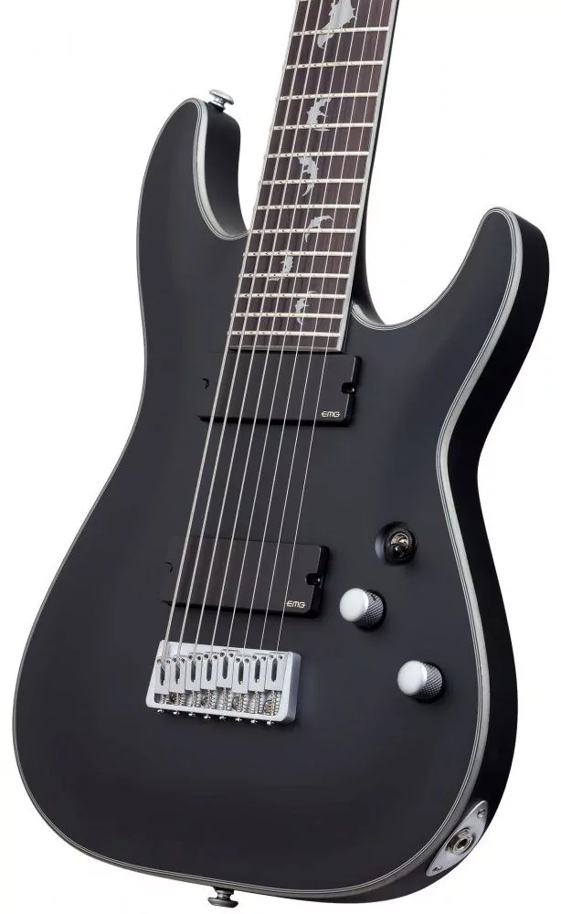 Электрогитара SCHECTER DAMIEN PLATINUM-8 SBK 2