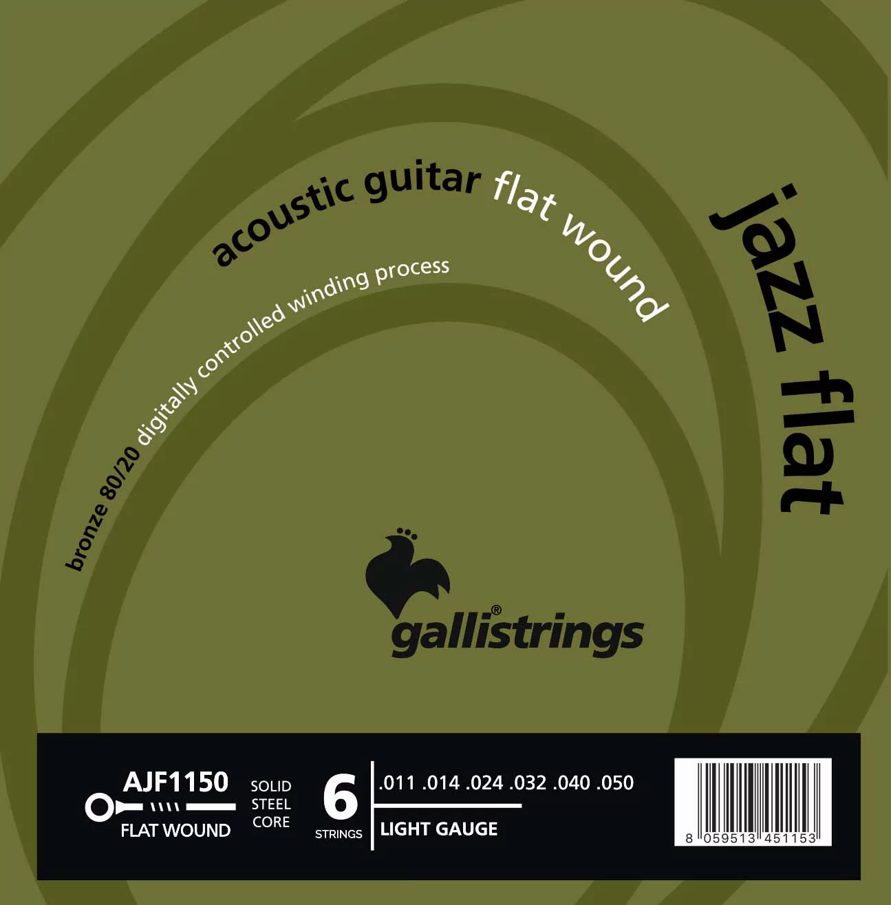 Комплект струн GALLI STRINGS AJF1150