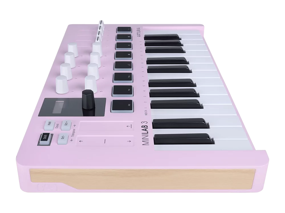MIDI клавиатура Arturia MiniLAB 3 Rose Quartz 7