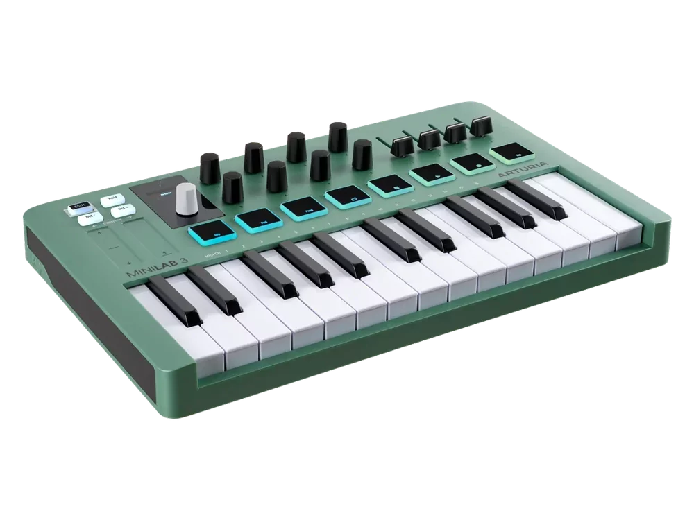 MIDI клавиатура Arturia MiniLAB 3 Mint Edition 2