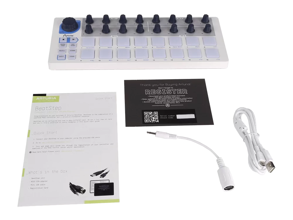 MIDI контроллер (Микшер-семплер (контроллер)) Arturia BeatStep 7