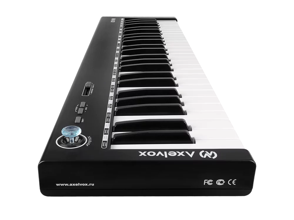 MIDI клавиатура Axelvox KEY49j Black 11