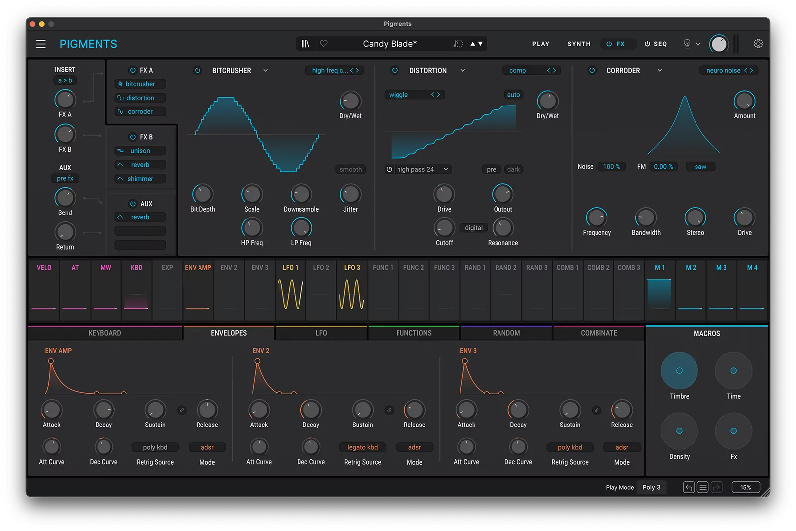Электронная лицензия Arturia Pigments 7 (electronic license) 5