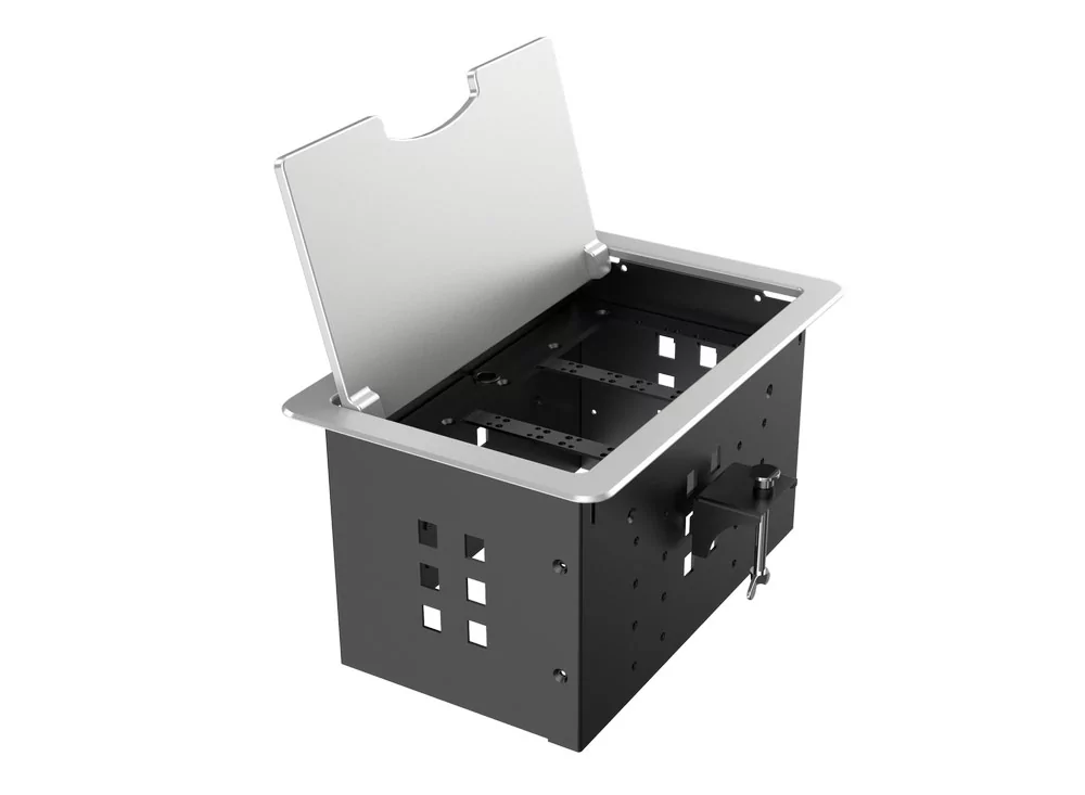 Прямоугольный металлический корпус Wize Pro WRTS-12BOX-S 4