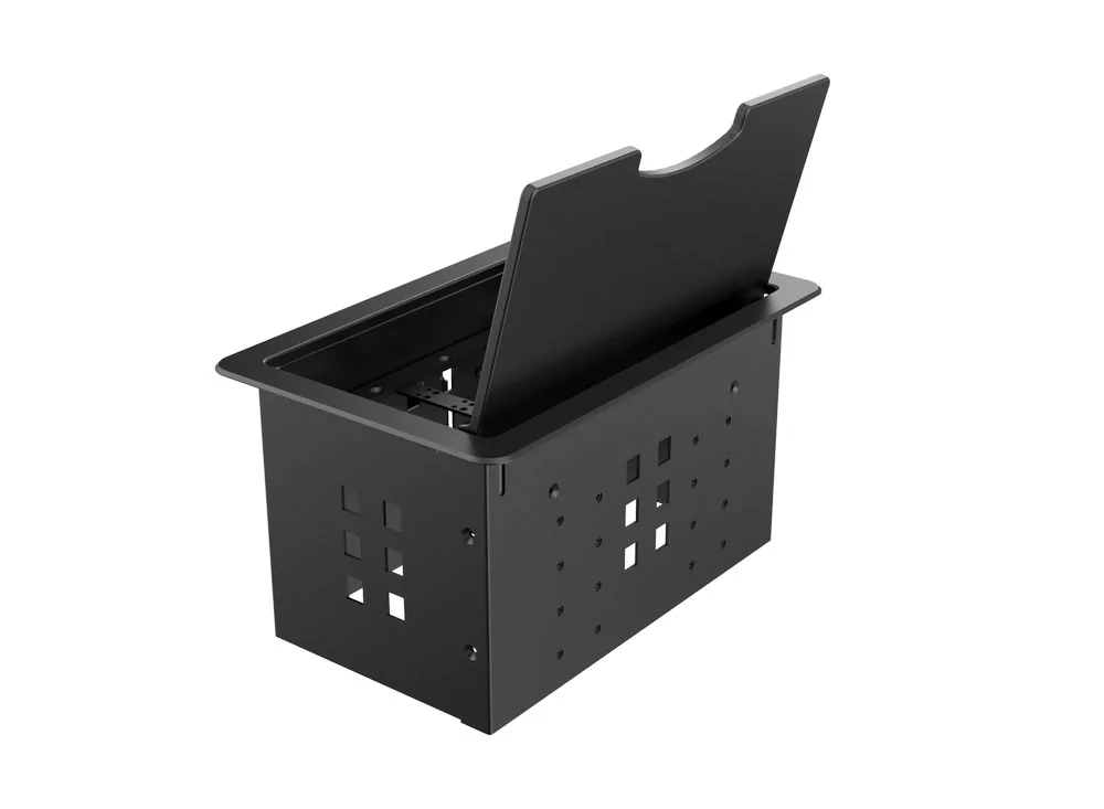 Прямоугольный металлический корпус Wize Pro WRTS-12BOX-B 4