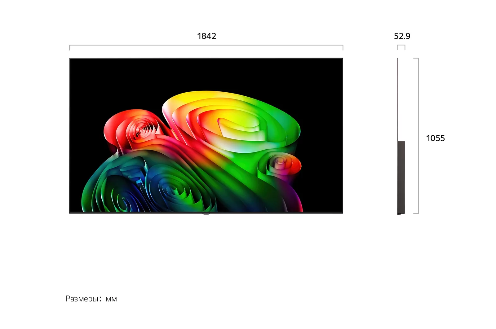Телевизор LG OLED83B6RLA.ARUG 3