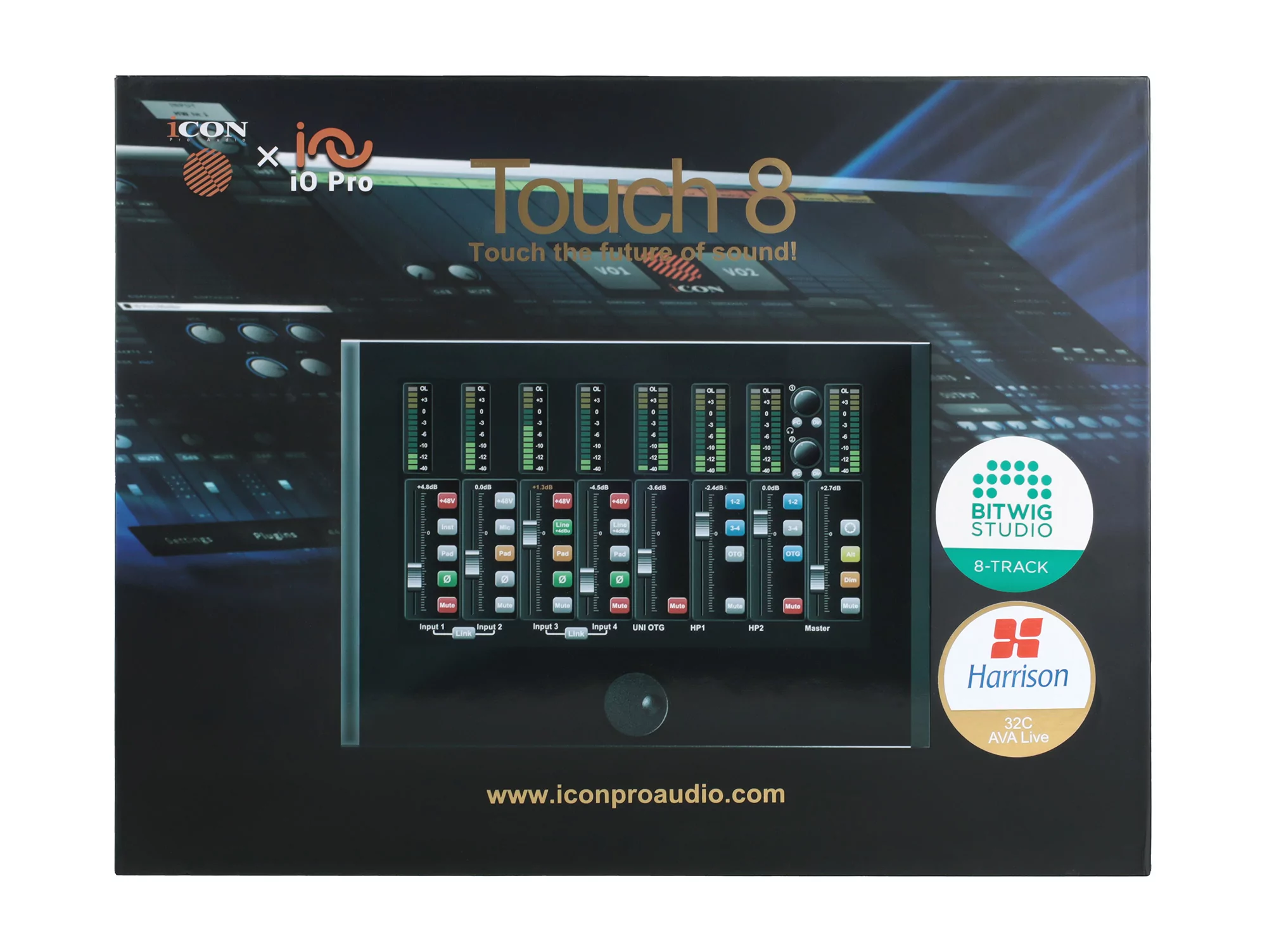 Аудиоинтерфейс USB Icon Touch 8 18