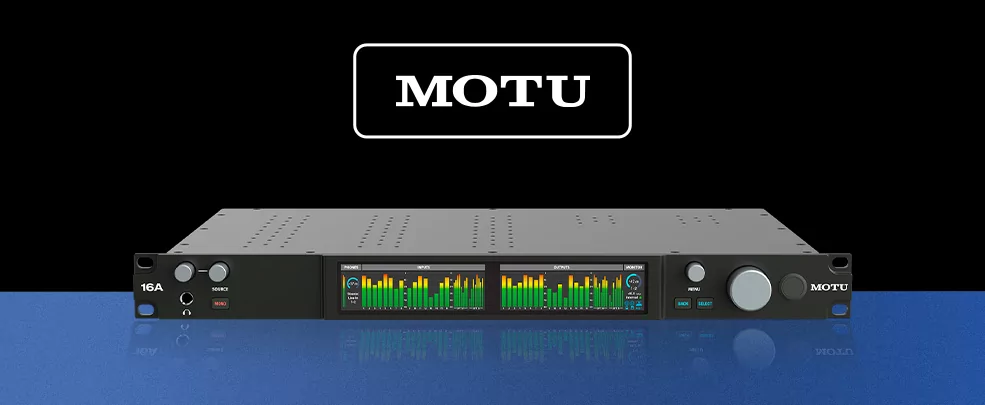 Аудиоинтерфейсы MOTU 16А — первые в мире с поддержкой Thunderbolt 4 и USB4