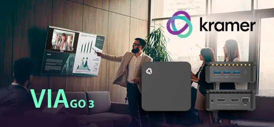 Kramer VIA GO3 ─ новое поколение устройств для совместной работы 