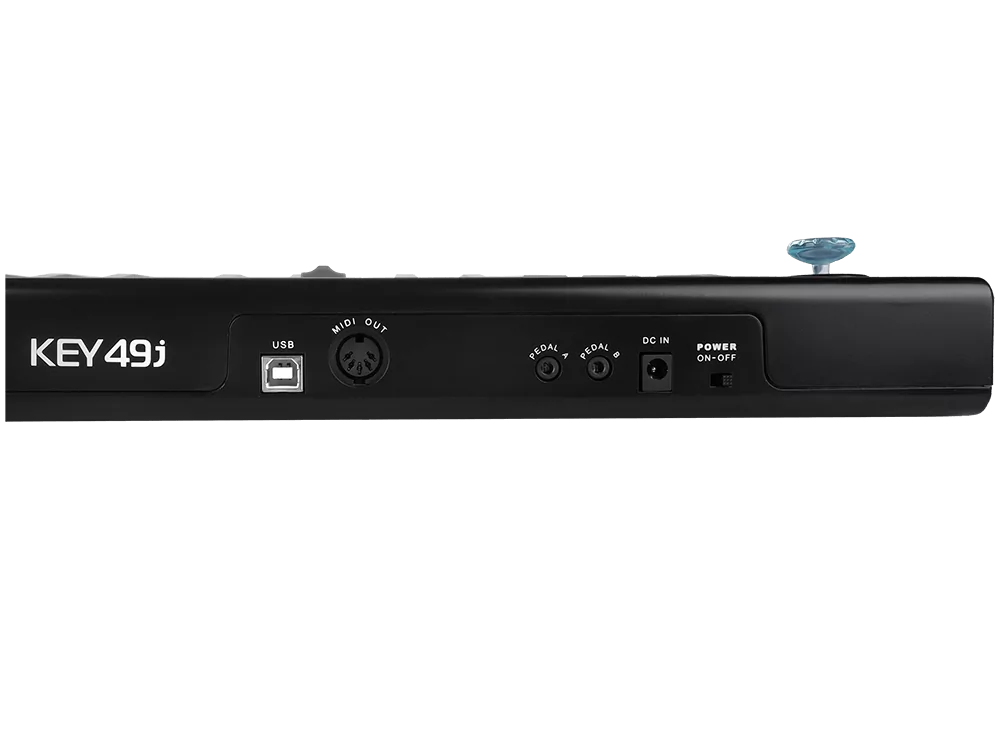 MIDI клавиатура Axelvox KEY49j Black 6
