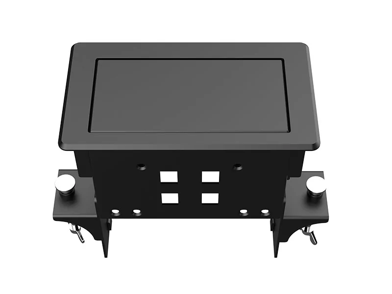 Прямоугольный металлический корпус Wize Pro WRTS-04BOX-B 4