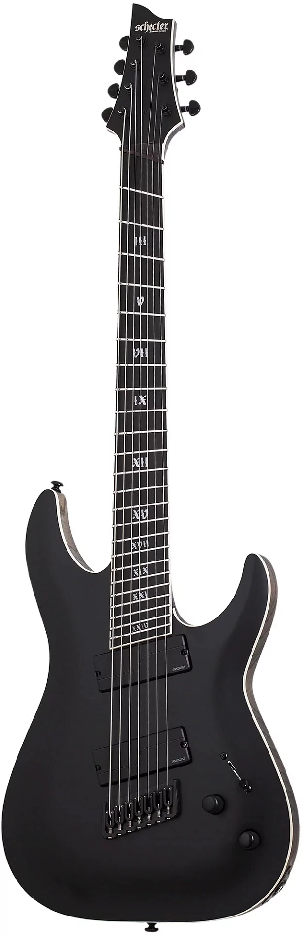 Электрогитара SCHECTER C-7 MULTISCALE SLS ELITE "EVIL TWIN" SBK
