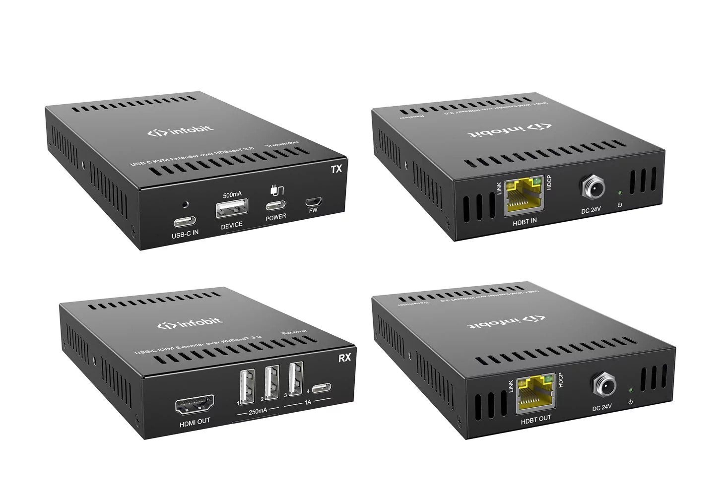 Удлинитель сигнала Infobit iTrans UC-Hub 4