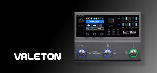 Valeton GP-180 – компактный процессор для любого сетапа