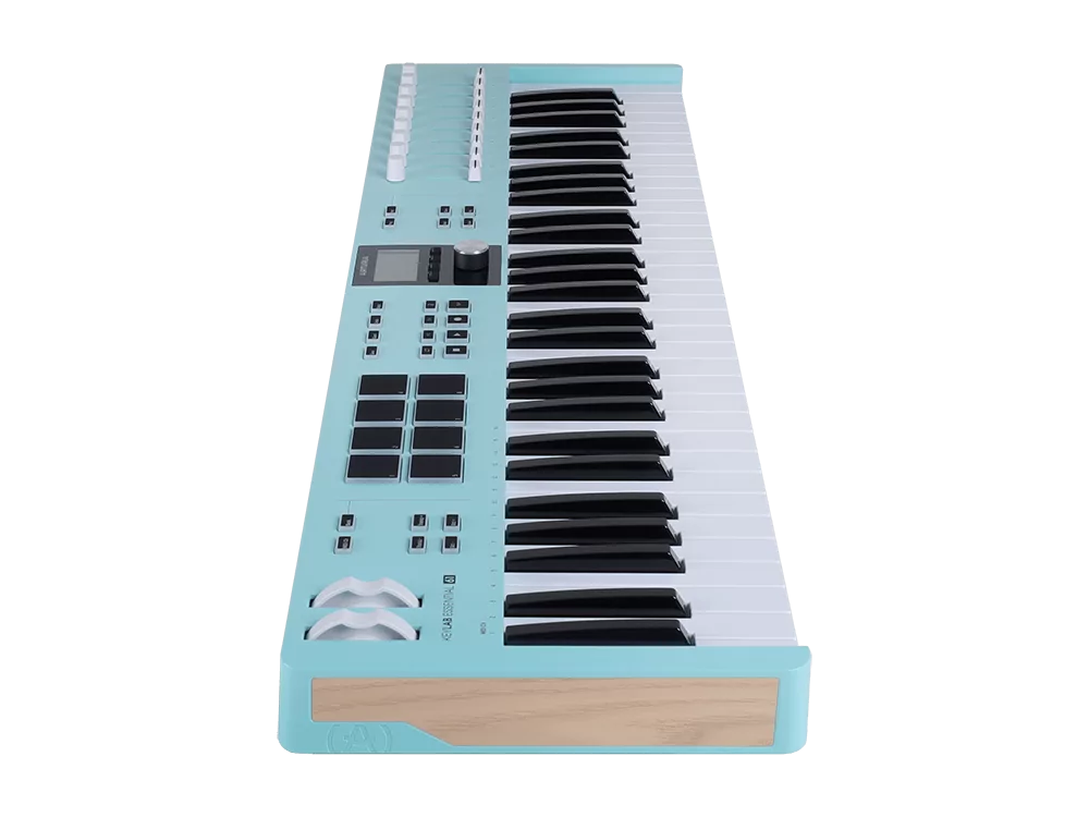 MIDI клавиатура Arturia KeyLab Essential 61 mk3 Aquamarine 7