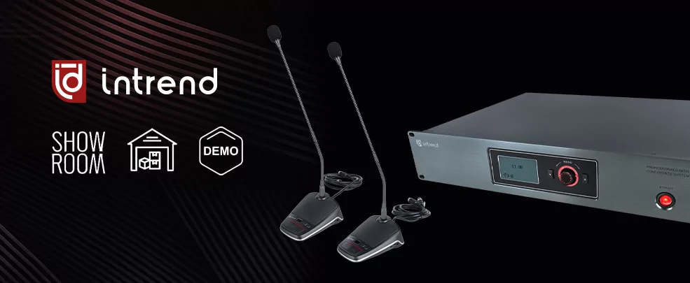 Intrend ICS Standart ─ проводная  дискуссионная конферец-система со склада AUVIX