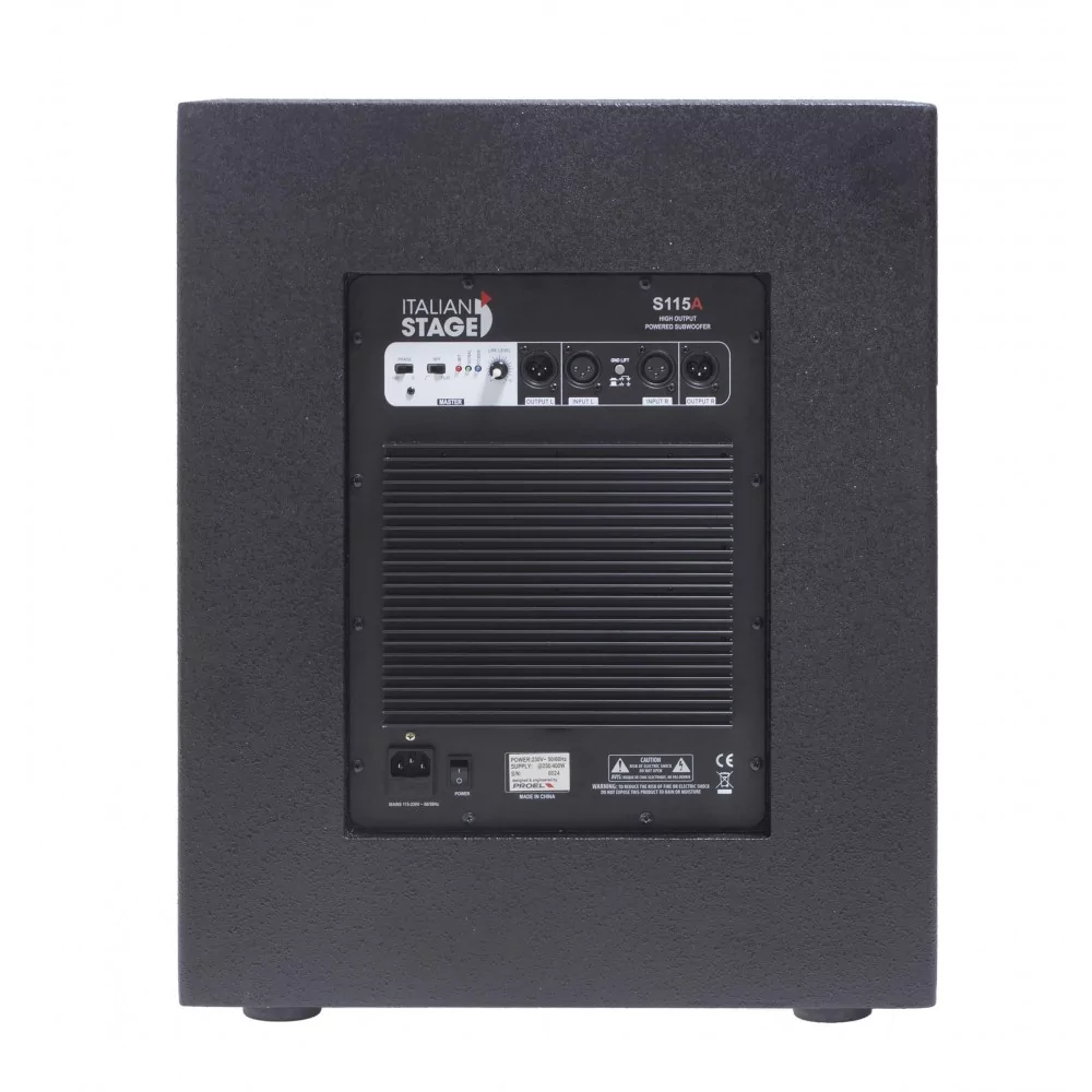 Активный сабвуфер ITALIAN STAGE S115A 4