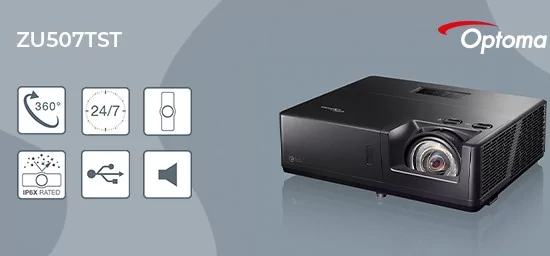 Optoma ZU507TST – лазерный проектор с режимом GOLF SIM