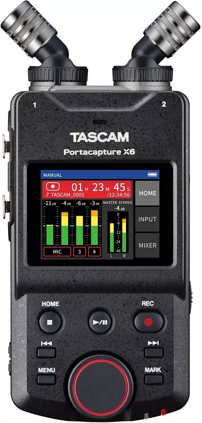 Рекордер мобильный Tascam Portacapture X6