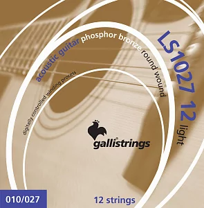 Комплект струн GALLI STRINGS LS1027-12