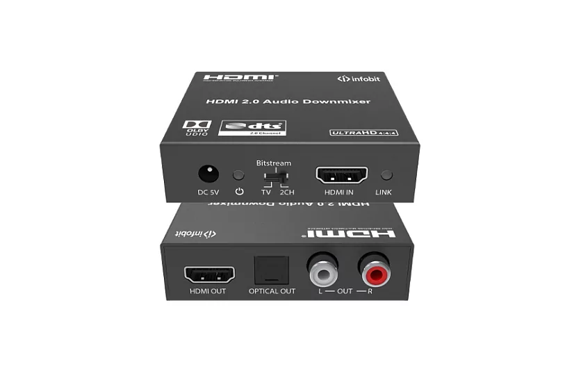 Деэмбеддер HDMI 4K60 Infobit iTrans AD02