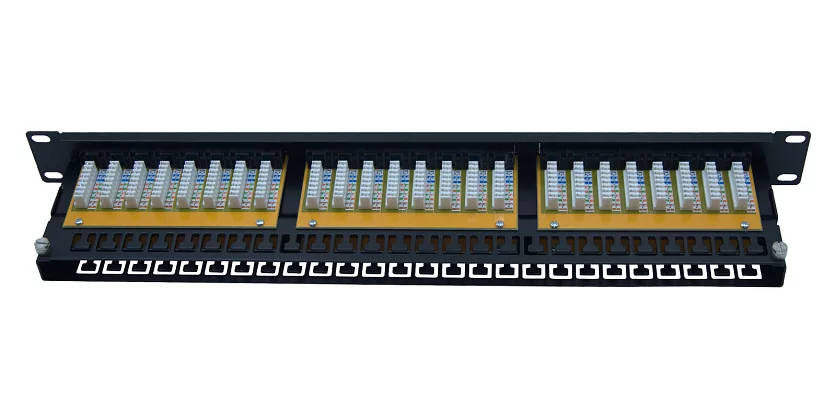 Патч-панель 19" Wize Pro W1U48CAT6 2