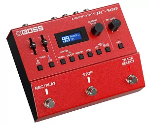 Двухдорожечный лупер и процессор BOSS RC-500