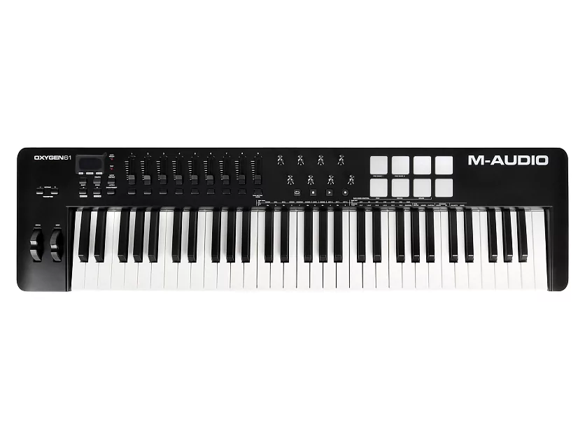 MIDI клавиатура M-audio Oxygen 61 MKV 12