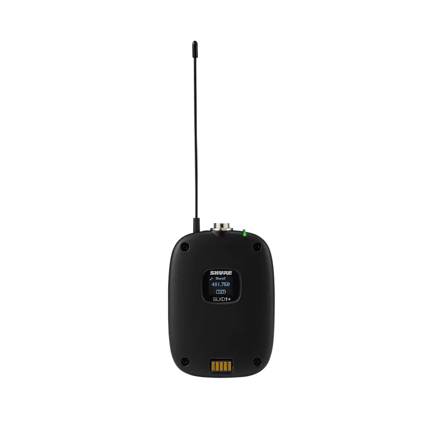 Цифровой поясной передатчик SHURE SLXD1+=-G65